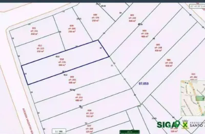 Terreno à venda, 400 m² por r$ 799.999,99 - vila guarani - santo andré/sp