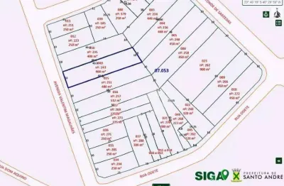 Terreno à venda, 400 m² por r$ 750.000,00 - vila guarani - santo andré/sp