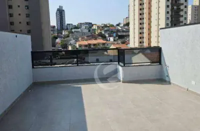 Cobertura à venda, 120 m² por r$ 690.000,00 - vila floresta - santo andré/sp
