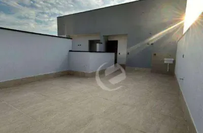 Cobertura com 2 dormitórios à venda, 94 m² por r$ 419.000,00 - vila floresta - santo andré/sp