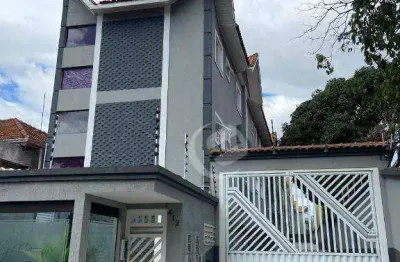Sobrado com 2 dormitórios à venda, 100 m² por r$ 425.000,00 - vila américa - santo andré/sp
