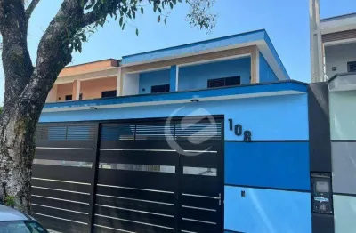 Sobrado à venda, 123 m² por r$ 730.000,00 - jardim suarão - itanhaém/sp