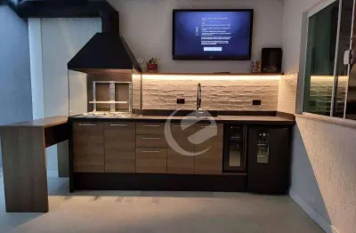 Sobrado à venda, 166 m² por r$ 1.300.000,00 - vila scarpelli - santo andré/sp