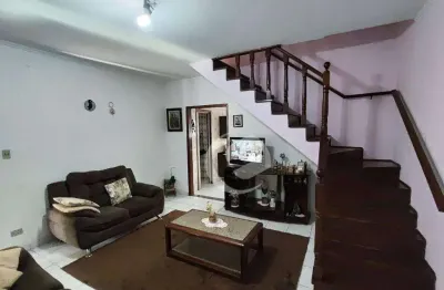 Sobrado à venda, 216 m² por r$ 760.000,00 - vila scarpelli - santo andré/sp