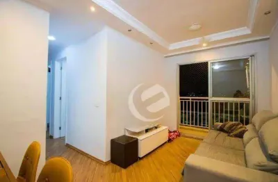 Apartamento com 3 dormitórios à venda, 60 m² por r$ 365.000 - vila homero thon - santo andré/sp