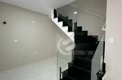 Cobertura com 2 dormitórios à venda, 124 m² por r$ 530.000 - vila linda - santo andré/sp