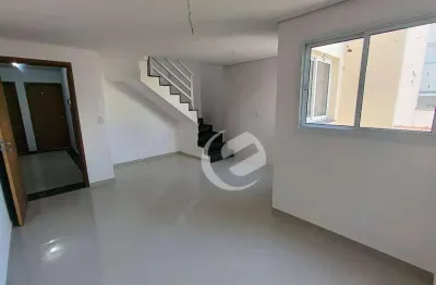 Cobertura com 2 dormitórios à venda, 100 m² por r$ 610.000,00 - vila valparaíso - santo andré/sp