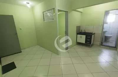 Kitnet com 1 dormitório para alugar, 20 m² por r$ 800,00/mês - paraíso - santo andré/sp
