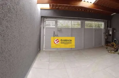 Sobrado com 3 dormitórios para alugar, 270 m² por r$ 4.580,00/mês - vila scarpelli - santo andré/sp