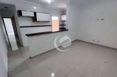 Apartamento com 3 dormitórios para alugar, 70 m² por r$ 2.682,16/mês - vila scarpelli - santo andré/sp