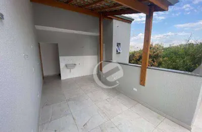 Cobertura com 2 dormitórios à venda, 100 m² por r$ 480.000,00 - parque oratório - santo andré/sp