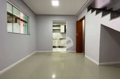 Sobrado com 2 dormitórios à venda, 63 m² por r$ 360.000,00 - vila valparaíso - santo andré/sp