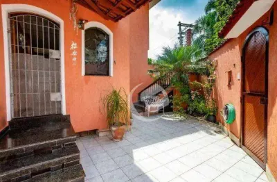Sobrado com 3 dormitórios à venda, 207 m² por r$ 750.000,00 - jardim stella - santo andré/sp