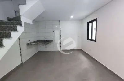 Sobrado com 2 dormitórios à venda, 90 m² por r$ 399.000,00 - vila pires - santo andré/sp