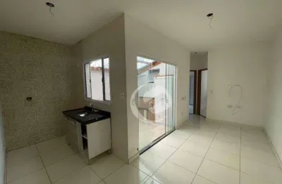 Apartamento com 2 dormitórios à venda, 38 m² por r$ 180.000,00 - jardim irene - santo andré/sp