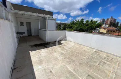 Cobertura com 2 dormitórios à venda, 110 m² por r$ 385.000,00 - jardim ocara - santo andré/sp
