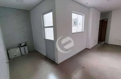 Apartamento garden com 2 dormitórios à venda, 43 m² por r$ 300.000,00 - vila linda - santo andré/sp