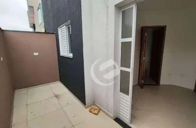 Apartamento garden com 2 dormitórios à venda, 43 m² por r$ 260.000,00 - vila linda - santo andré/sp