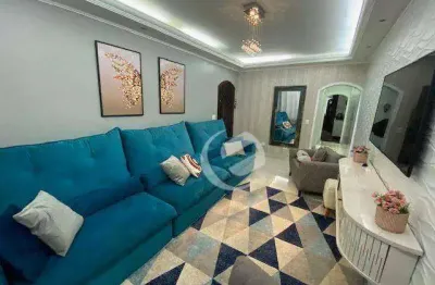 Sobrado com 3 dormitórios, 250 m² - venda por r$ 950.000,00 ou aluguel por r$ 5.075,00/mês - parque gerassi - santo andré/sp