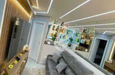 Cobertura com 2 dormitórios à venda, 90 m² por r$ 630.000,00 - campestre - santo andré/sp