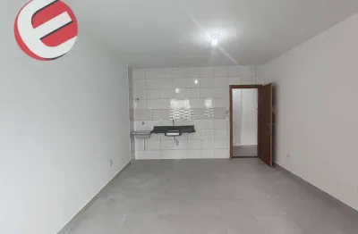 Kitnet com 1 dormitório para alugar, 30 m² por r$ 1.500,00/mês - vila gilda - santo andré/sp