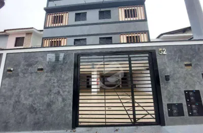 Apartamento com 2 dormitórios para alugar, 42 m² por r$ 1.860,00/mês - jardim jamaica - santo andré/sp