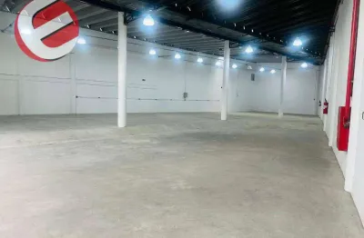 Galpão para alugar, 485 m² por r$ 14.000,00/ano - paraíso - santo andré/sp