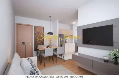 Residencial pedra de guaratiba apartamento 2 quartos com vaga de garagem