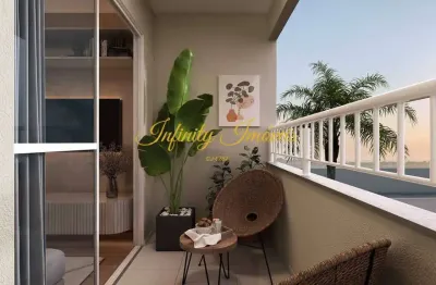 Jardim das amoreiras apartamento 2 quartos com varanda