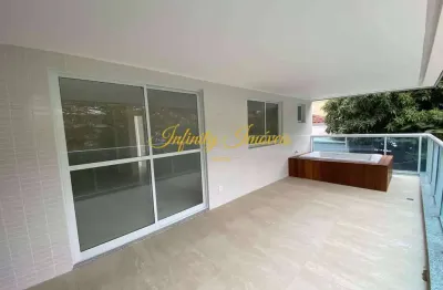 Residencial zermatt apartamento linear frontal 3 suítes na barra da tijuca