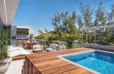 Residencial ondara cobertura linear frontal 3 suítes no recreio