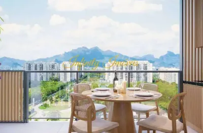 Jardim da barra apartamento 2 quartos com suíte na barra olímpica