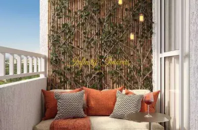 Soul taqua clube apartamento 2 quartos com varanda e lazer completo