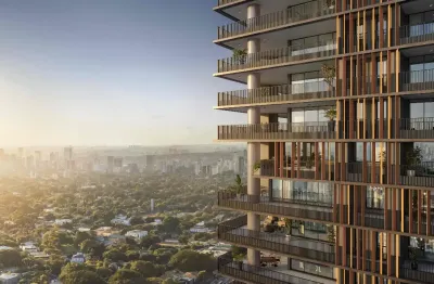 Apartamentos de 188 m² a 263 m² • 3 a 4 suítes • 3 a 4 vagas de garagem  unidades duplex de 347 m² a 489 m² • exclusividade e sensação de “mansão suspensa'