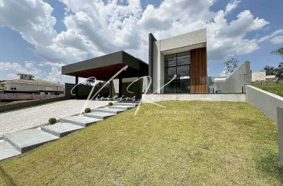 Aceita permuta! casa de alto padrão com 4 suítes no condomínio equilibrium atibaia