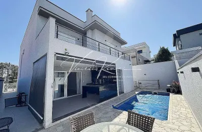 Casa semimobiliada no condomínio terras de atibaia i