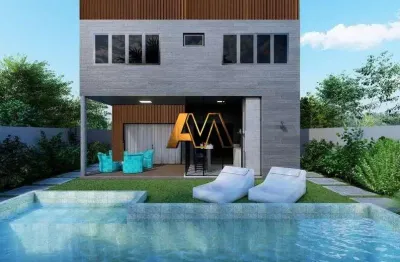 Casa em condomínio fechado com 4 quartos à venda na Rua Caraíva, S/N, Alphaville (Abrantes), Camaçari