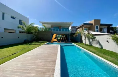 Casa em condomínio fechado com 5 quartos à venda na Avenida Humaitá, 250, Guarajuba, Camaçari