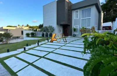 Casa em condomínio fechado com 4 quartos à venda na Rua Caraíva, S/N, Alphaville (Abrantes), Camaçari