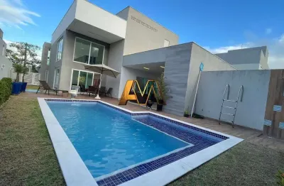 Casa à venda no bairro alphaville litoral norte i - camaçari/ba