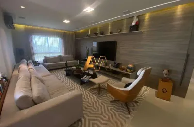 Apartamento alto padrão, 4 suites mais home oficce, varanda gourmet integrada a cozinha.