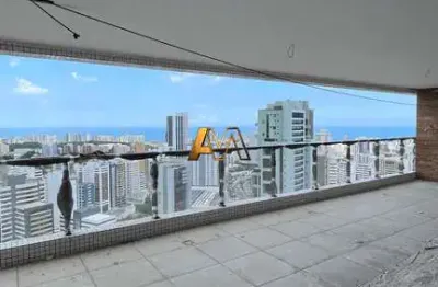 Apartamento de luxo com 4 suítes no caminho das árvores