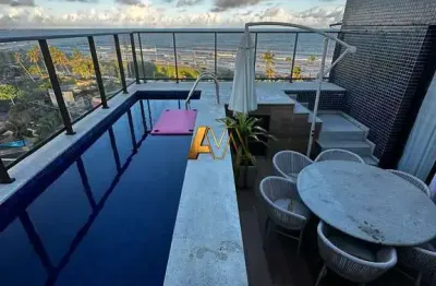 Cobertura 3 quartos 2 suítes em patamares - vista mar