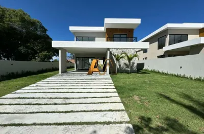 Casa em condomínio fechado com 4 quartos à venda na Acesso 01-65, 230, Guarajuba, Camaçari