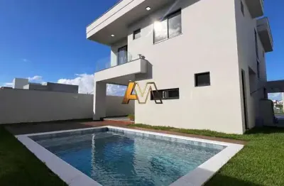 Casa em condomínio fechado com 4 quartos à venda na Rodovia Da Ba-531 - Via Abrantes - Cascalheira, Limoeiro, Camaçari