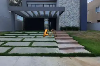 Casa moderna de 5 suítes no alphaville litoral norte i