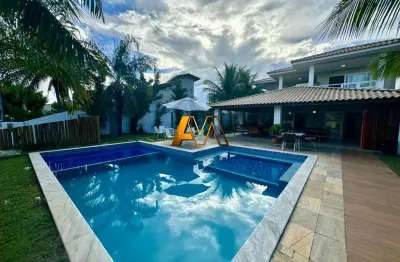 Casa em condomínio fechado com 8 quartos à venda na Rua Alameda Humaitá, 10, Guarajuba, Camaçari