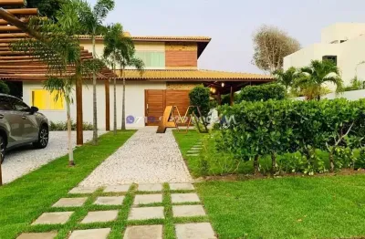 Casa em condomínio fechado com 4 quartos à venda na Rua Direta De Busca Vida, 995, Abrantes, Camaçari