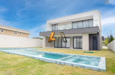 Casa à venda no bairro alphaville litoral norte i - camaçari/ba