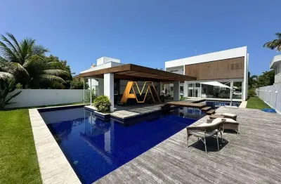Casa em condomínio fechado com 5 quartos à venda na Rodovia Ba-099, 25, Interlagos, Camaçari